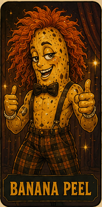 Trading card: Banana Peel