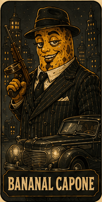 Trading card: Bananal Capone
