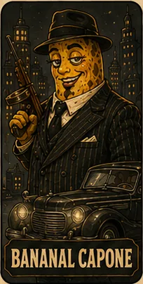 Trading card: Bananal Capone