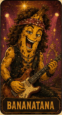 Trading card: Bananatana