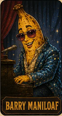 Trading card: Barry Maniloaf