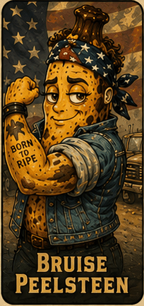 Trading card: Bruise Peelsteen
