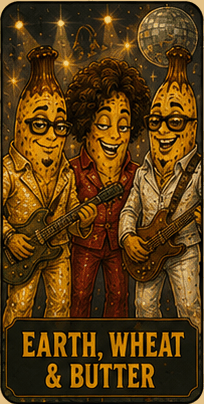 Trading card: Earth, Wheat  Butter