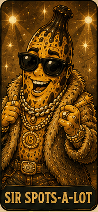 Trading card: Sir Spots-a-Lot