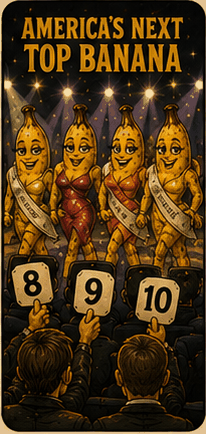 Trading card: Americas Next Top Banana