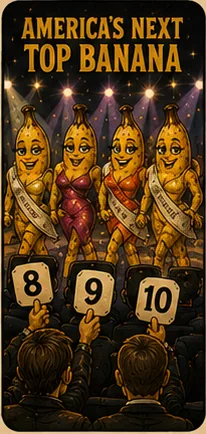 Trading card: Americas Next Top Banana